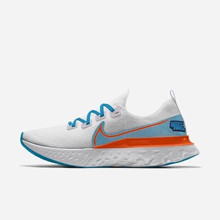 Adidasi Alergare Nike React Infinity Run Flyknit By You Barbati Albi | TWEM-26147